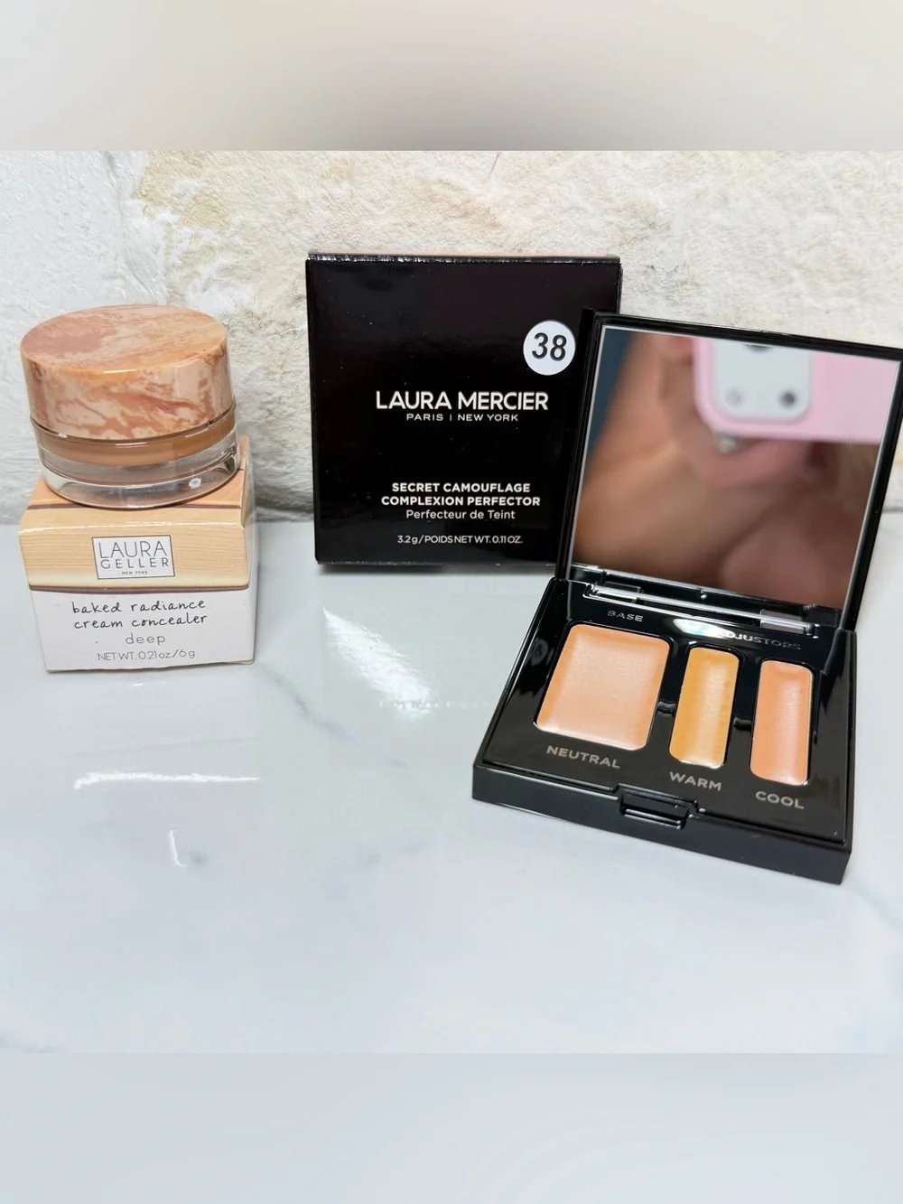 ⭐ LAURA MERCIER + LAURA GELLER COMPLEXION BUNDLE